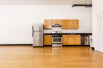 Stainless steel kitchen appliances